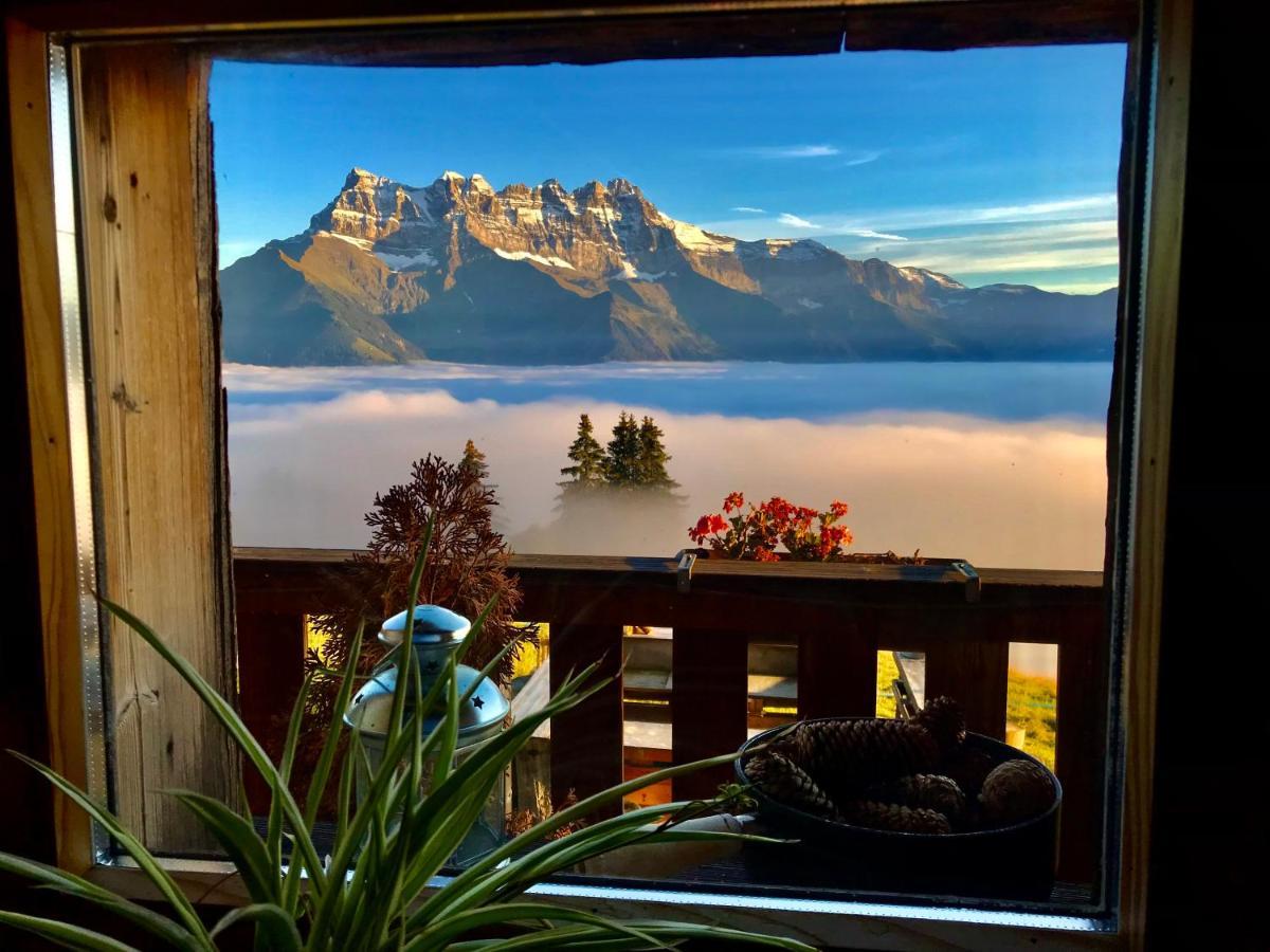 Chalet Chanso Morgins Eksteriør bilde